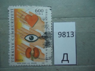 Фото марки Турция 1988г