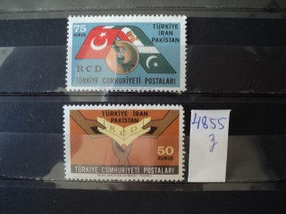 Фото марки Турция серия 1965г **