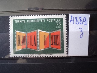 Фото марки Турция 1966г **