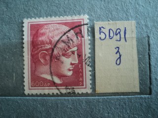 Фото марки Греция 1954г