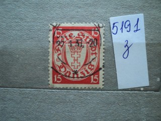 Фото марки Герман. Данциг 1925г