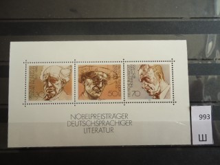 Фото марки Германия 1978г блок **