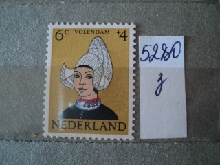 Фото марки Нидерланды 1960г **