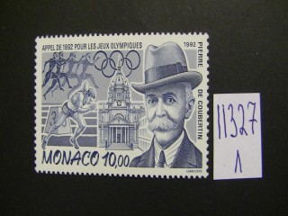 Фото марки Монако 1992г **