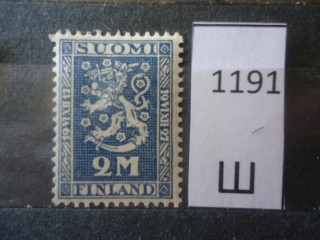 Фото марки Финляндия 1927г *
