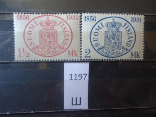 Фото марки Финляндия серия 1931г *