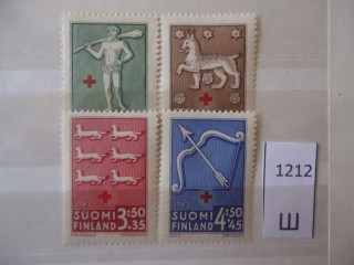 Фото марки Финляндия серия 1943г *