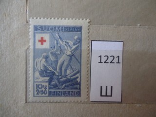 Фото марки Финляндия 1946г *