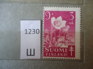 Фото марки Финляндия 1949г *