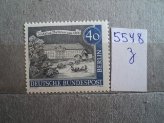 Фото марки Германия Берлин 1962г **