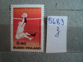 Фото марки Финляндия 1970г **