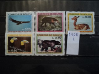 Фото марки Боливия серия **