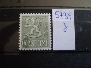 Фото марки Финляндия 1968г **