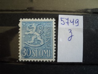 Фото марки Финляндия 1956г **