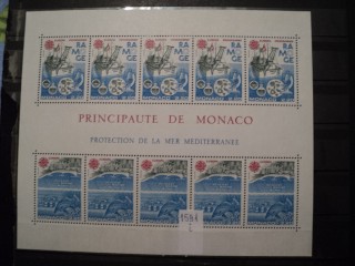 Фото марки Монако блок **