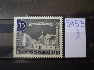 Фото марки Германия Берлин 1962г **