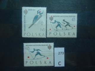 Фото марки Польша 1962г серия **
