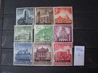 Фото марки Германская оккупация Люксембурга серия *