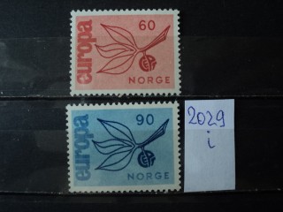 Фото марки Норвегия серия 1965г **