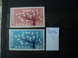 Фото марки Норвегия серия 1962г **