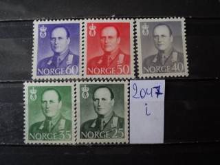 Фото марки Норвегия 1962г **