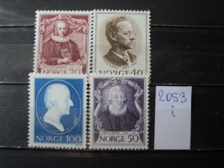 Фото марки Норвегия 1970г **