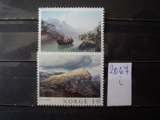 Фото марки Норвегия серия **