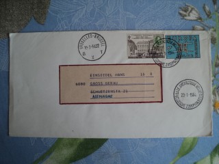 Фото марки Бельгия конверт Полярная почта
