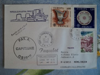 Фото марки Франция конверт