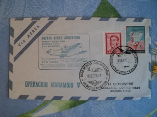 Фото марки Аргентина конверт