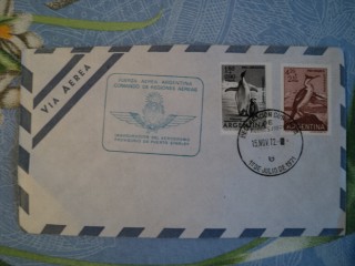 Фото марки Аргентина конверт