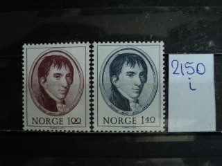 Фото марки Норвегия серия 1973г **