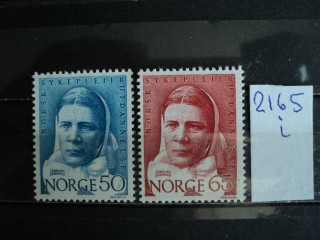 Фото марки Норвегия серия 1968г **