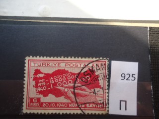 Фото марки Турция 1940г