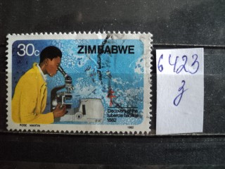 Фото марки Зимбабве 1982г