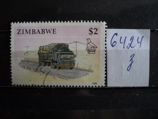 Фото марки Зимбабве 1990г