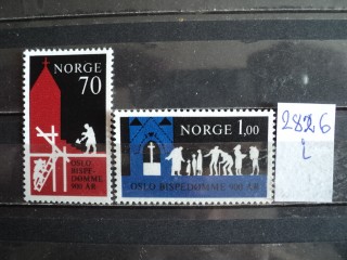 Фото марки Норвегия серия 1971г **