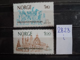 Фото марки Норвегия серия 1974г **