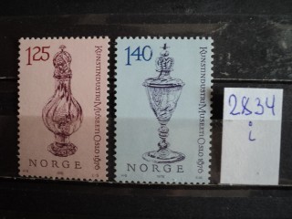 Фото марки Норвегия серия 1976г **
