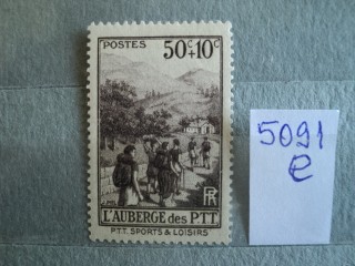 Фото марки Франция 1937г *
