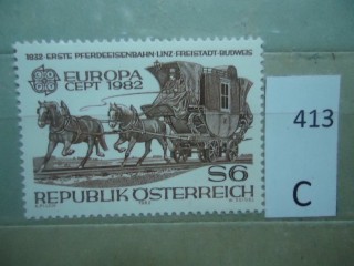 Фото марки Австрия 1982г **