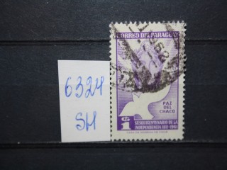 Фото марки Парагвай 1961г