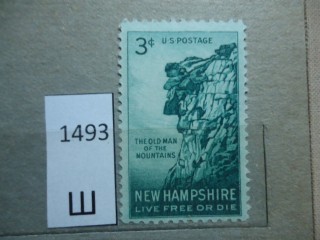 Фото марки США 1955г **
