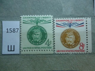 Фото марки США 1960г серия **