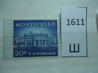 Фото марки США 1953г **