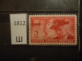 Фото марки США 1949г **
