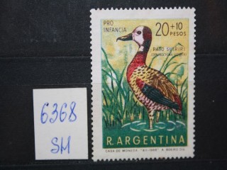 Фото марки Аргентина 1969г *