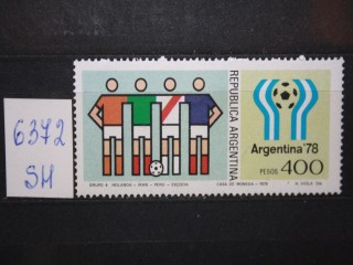 Фото марки Аргентина 1978г *