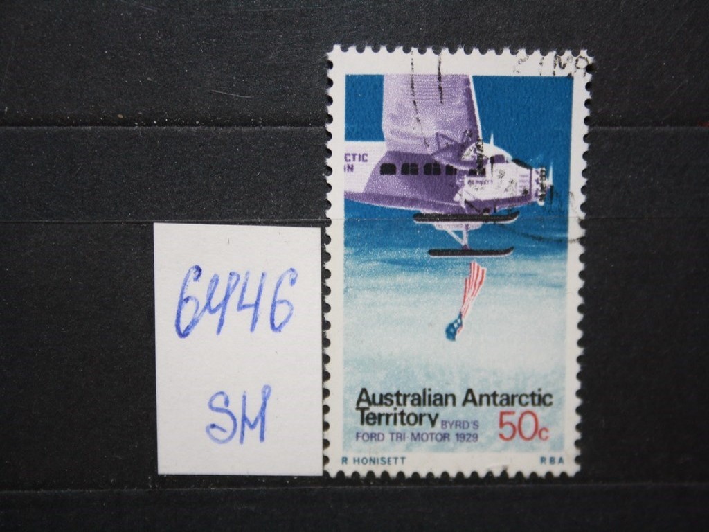 Фото марки Австралийская Антарктика 1973г