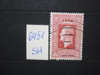 Фото марки Норвегия 1969г